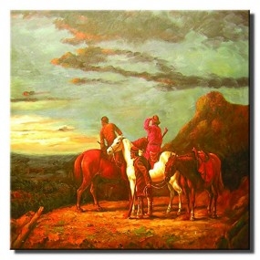 Tranh in Canvas sơn dầu